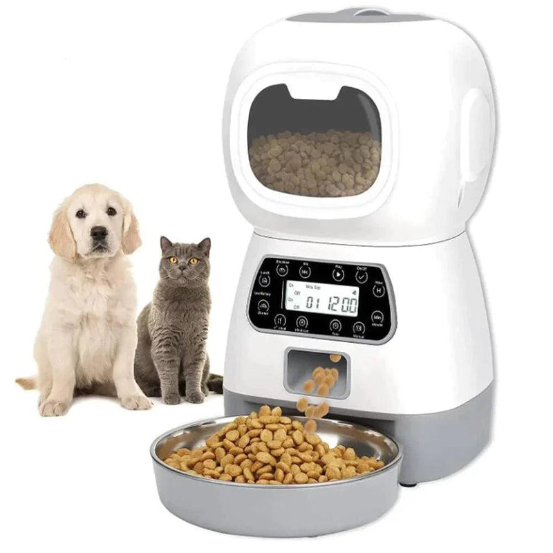 Alimentador Automático para Cães e Gatos - Pytaias Shop