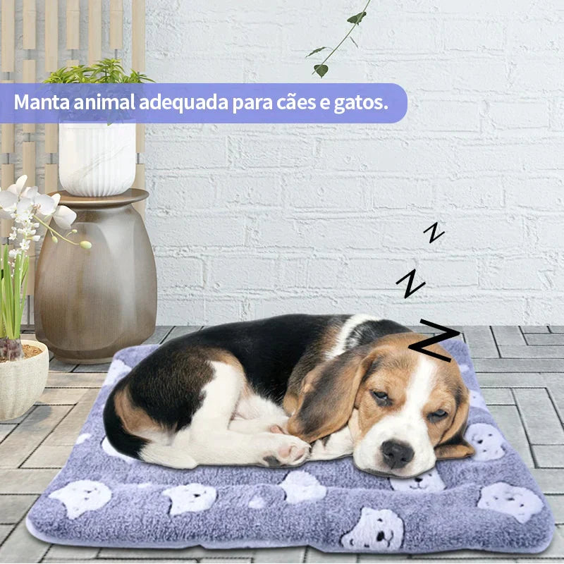 Cobertor peludo - serve como caminha para seu pet - Pytaias Shop