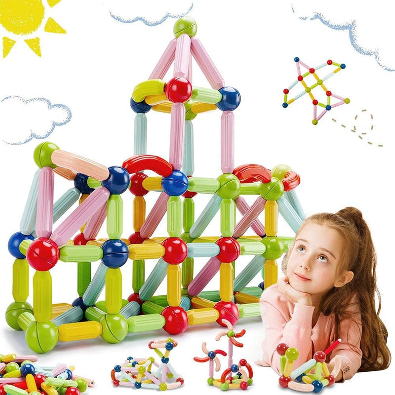 Blocos de Construção Magnéticos - Infantil - Pytaias Shop