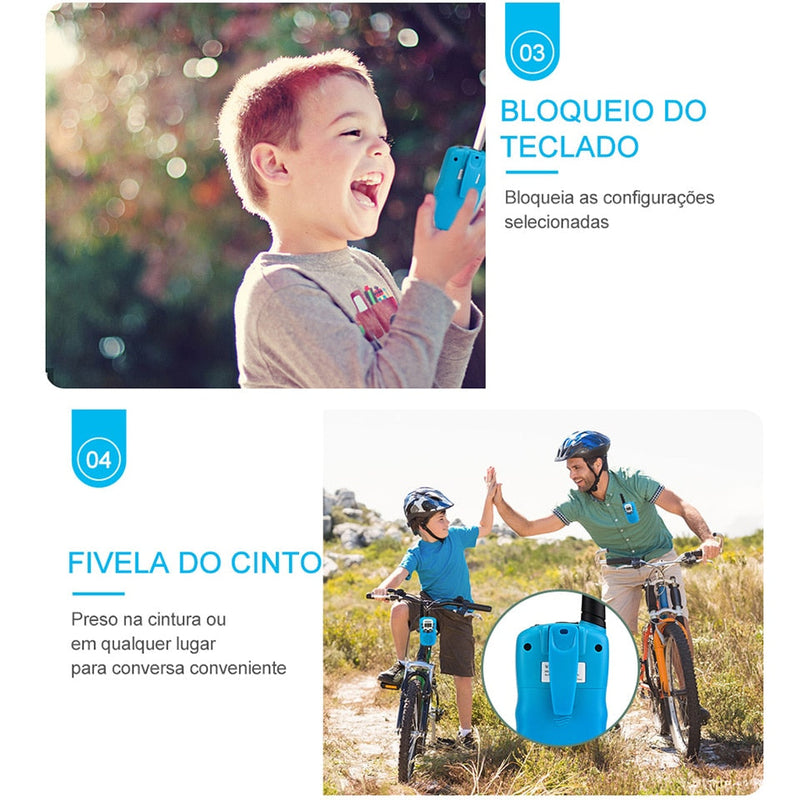 Walkie Talkie Portátil infantil - Pytaias Shop