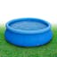 Piscina Borda Inflável 2490 Litros PVC Resistente Redonda